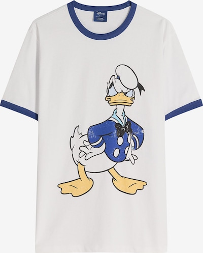 Bershka Paita 'DONALD DUCK' värissä sininen / tummansininen / keltainen / valkoinen, Tuotenäkymä