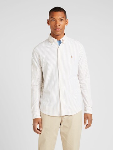 Regular fit Camicia di Polo Ralph Lauren in bianco: frontale