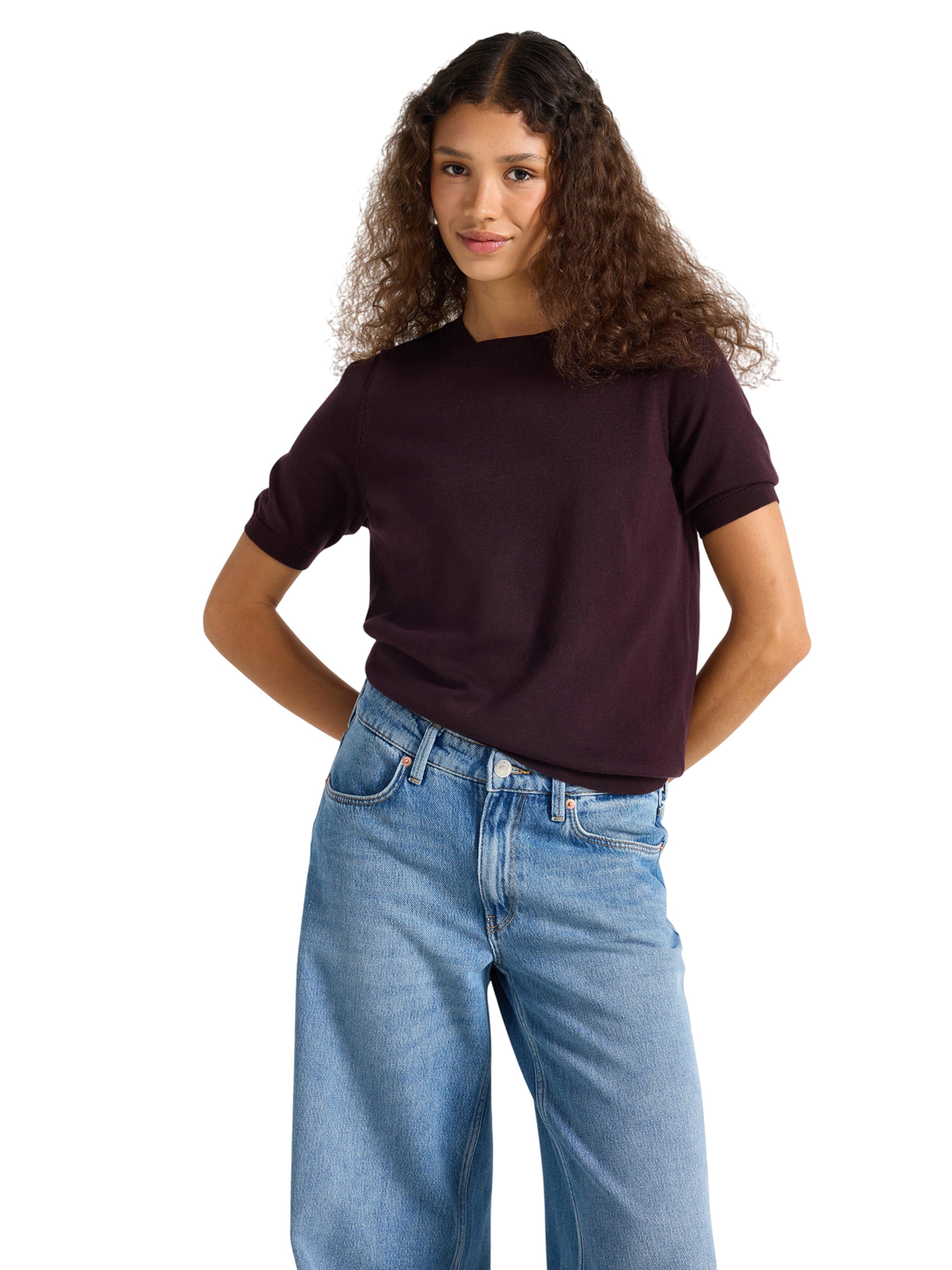 Lindex Pullover 'Polly' in Rot: Vorderseite