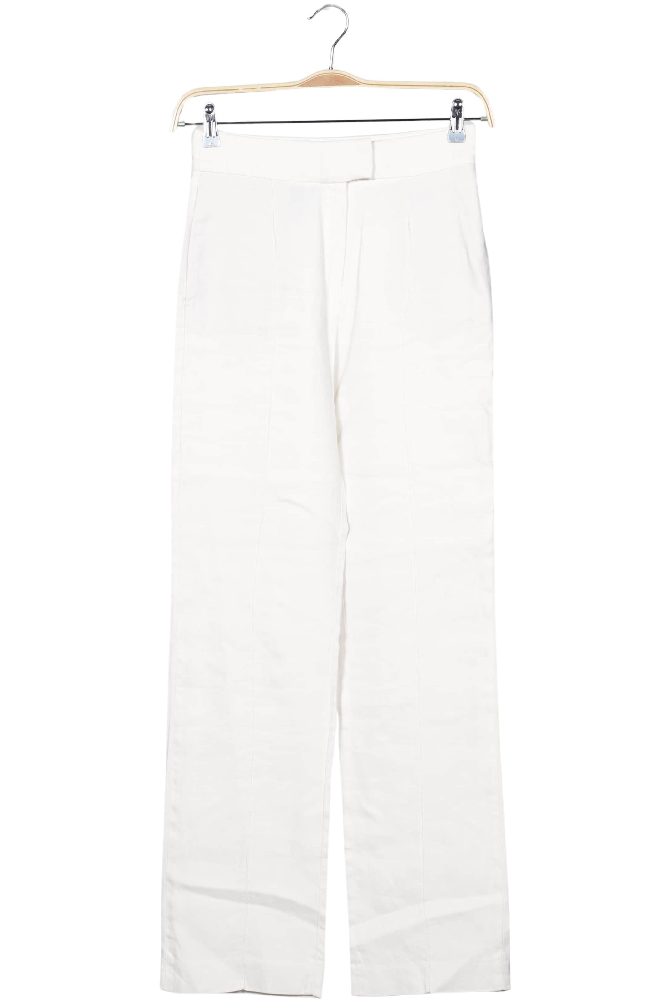 Massimo Dutti Pants in S in White: front