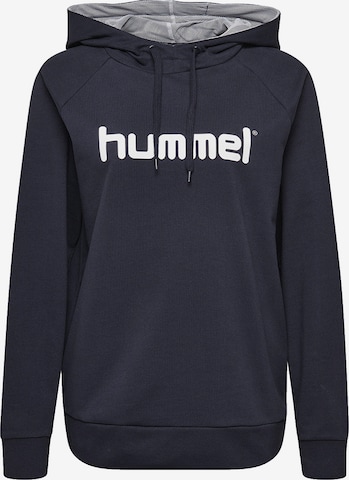 Hummel Спортивный свитшот в Синий: спереди