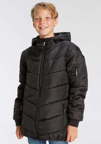 LONSDALE Winterjacke in Schwarz: Vorderseite