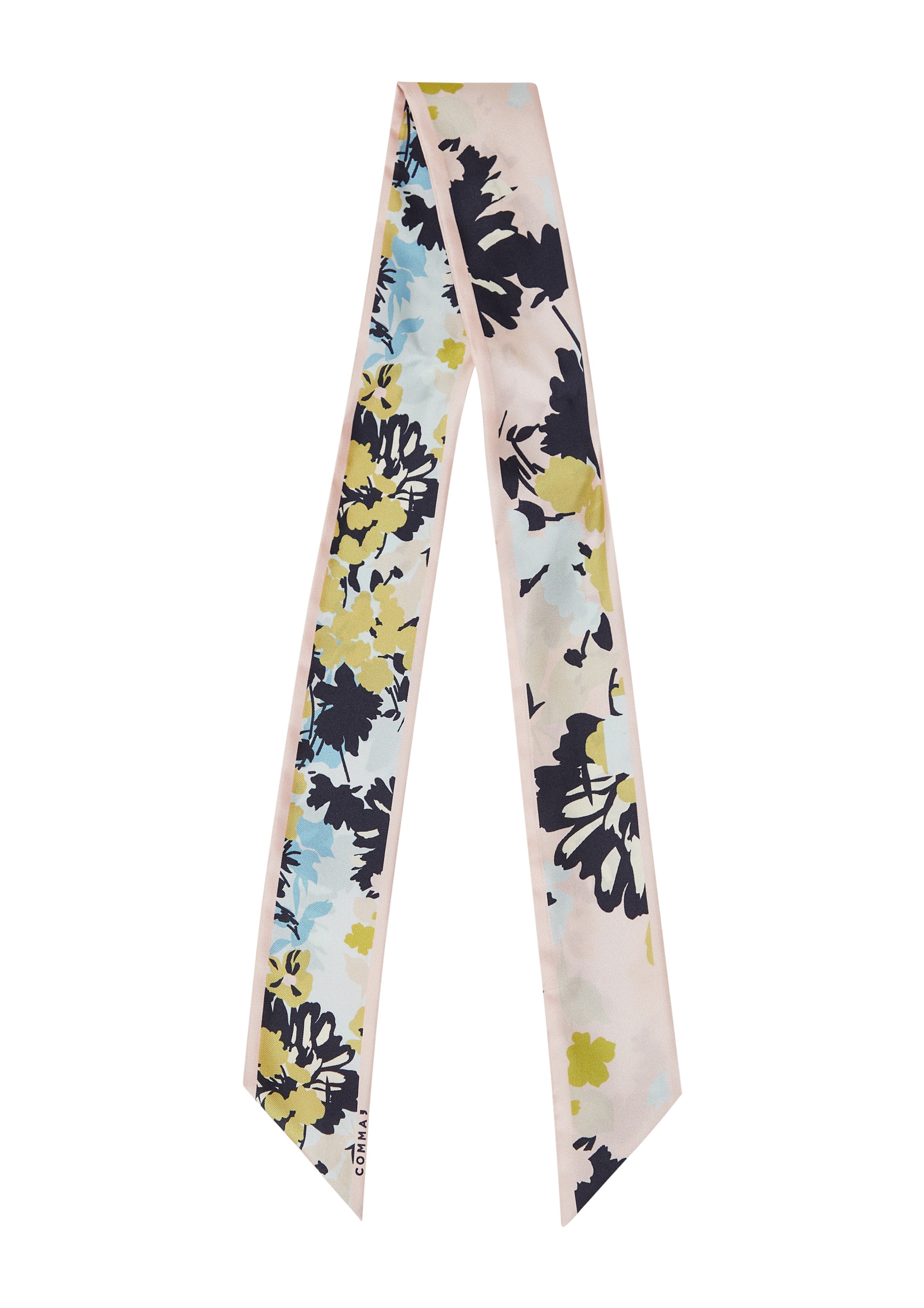 COMMA Sjaal in Blauw: voorkant