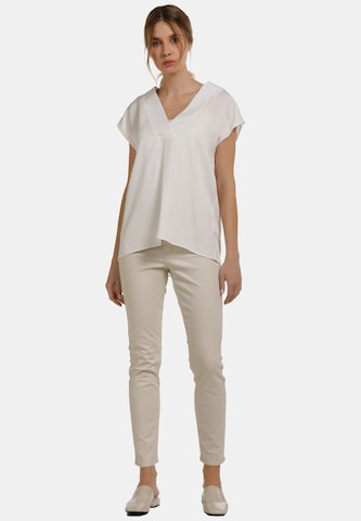 usha WHITE LABEL Blouse in White