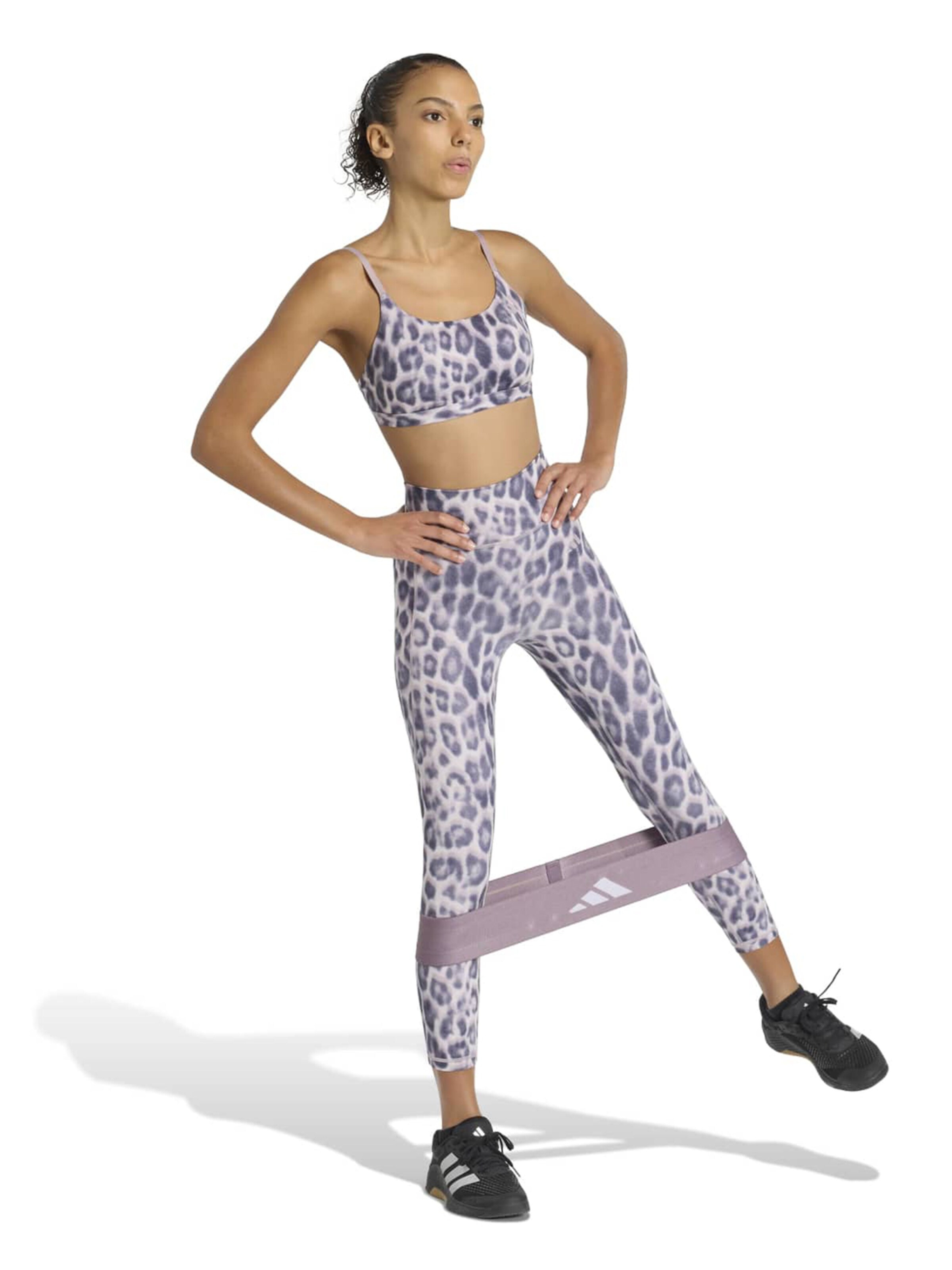 ADIDAS PERFORMANCEBustier Sportski grudnjak 'OPT' - ljubičasta boja