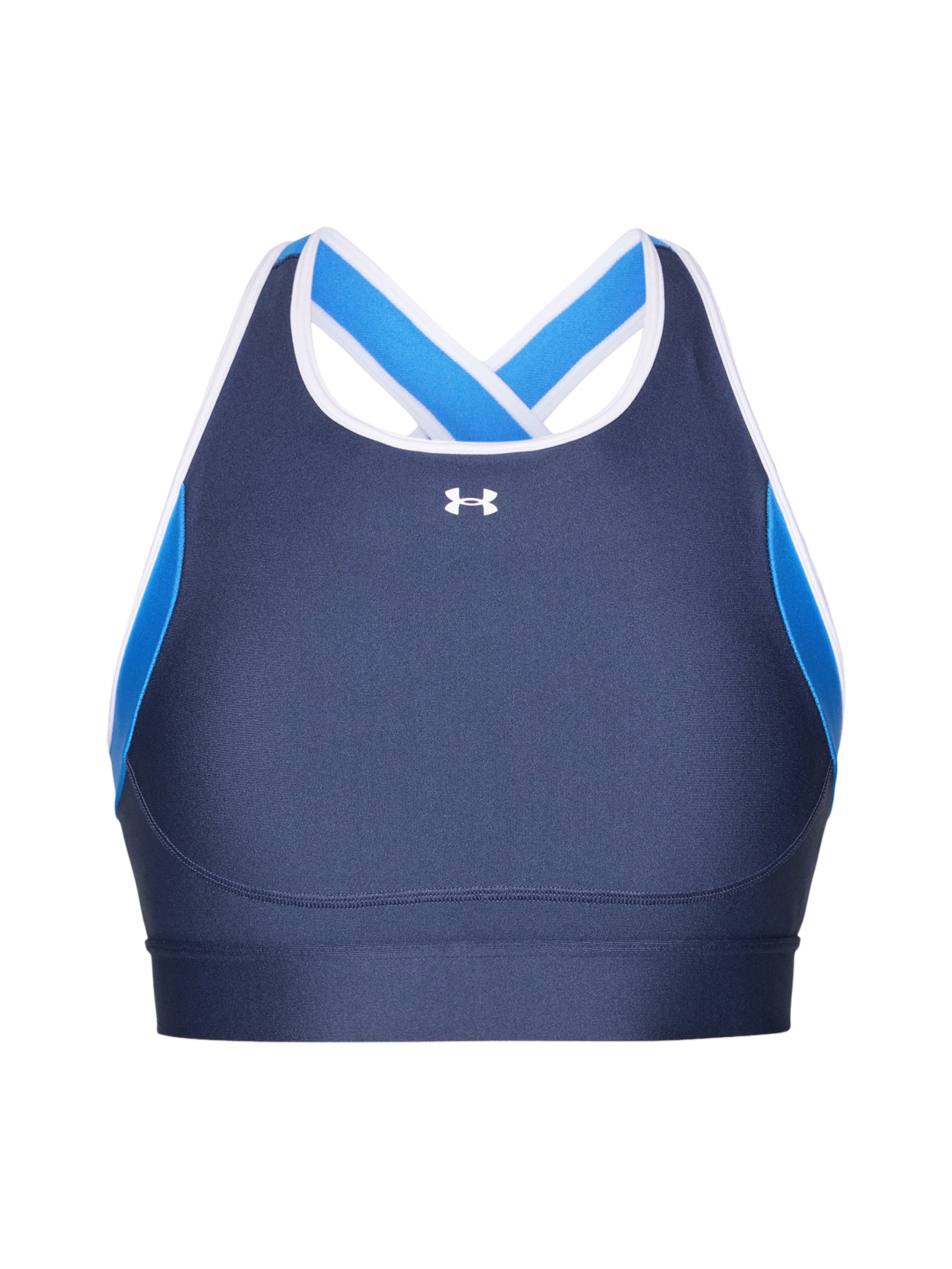 Bustier Soutien-gorge de sport UNDER ARMOUR en bleu : devant