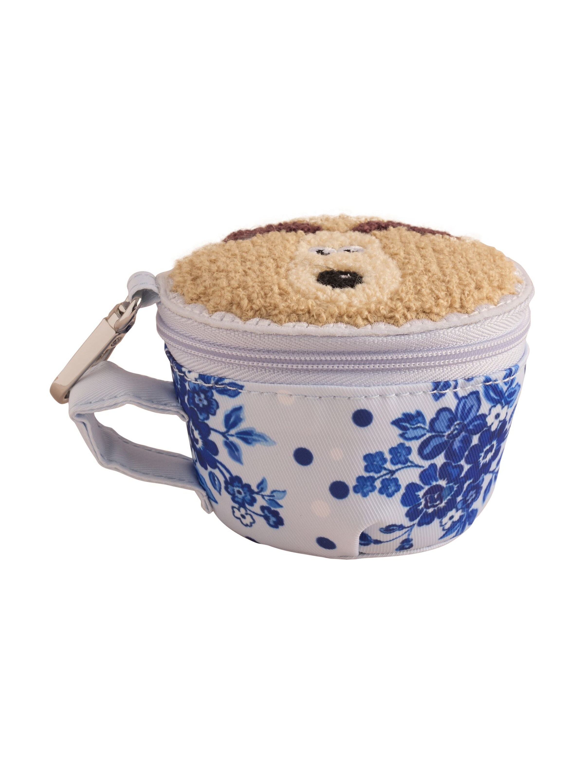 Cath Kidston Etui 'Wallace and Gromit Novelty' in Blau: Vorderseite