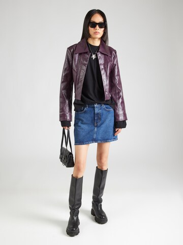Maglietta 'Danya' di WEEKDAY in nero