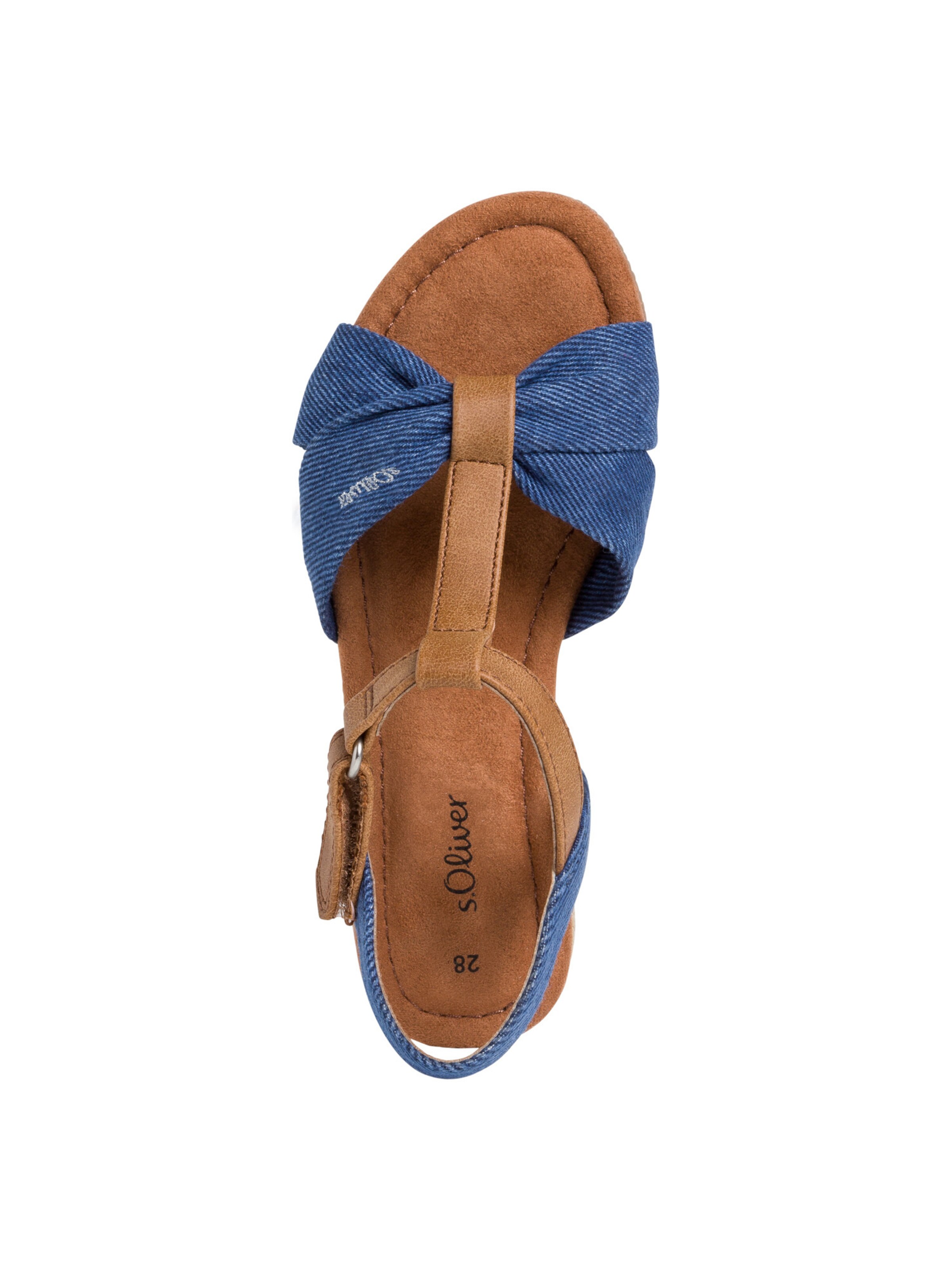 s.Oliver Sandalen in Blauw