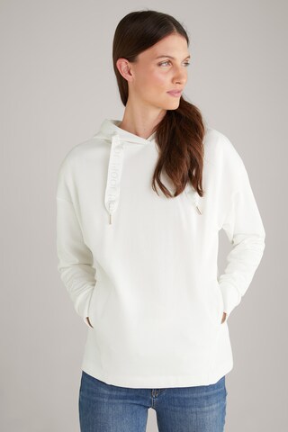 JOOP! Sweatshirt 'Tasta' in Wit: voorkant