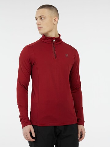 PROTEST Sportsweatshirt 'REWILL' in Rot