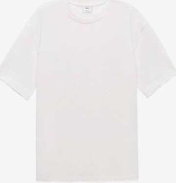 MANGO MAN T-shirt 'Anouk' i vit: framsida