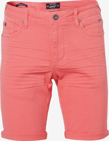 KOROSHI Regular Jeans in Roze: voorkant