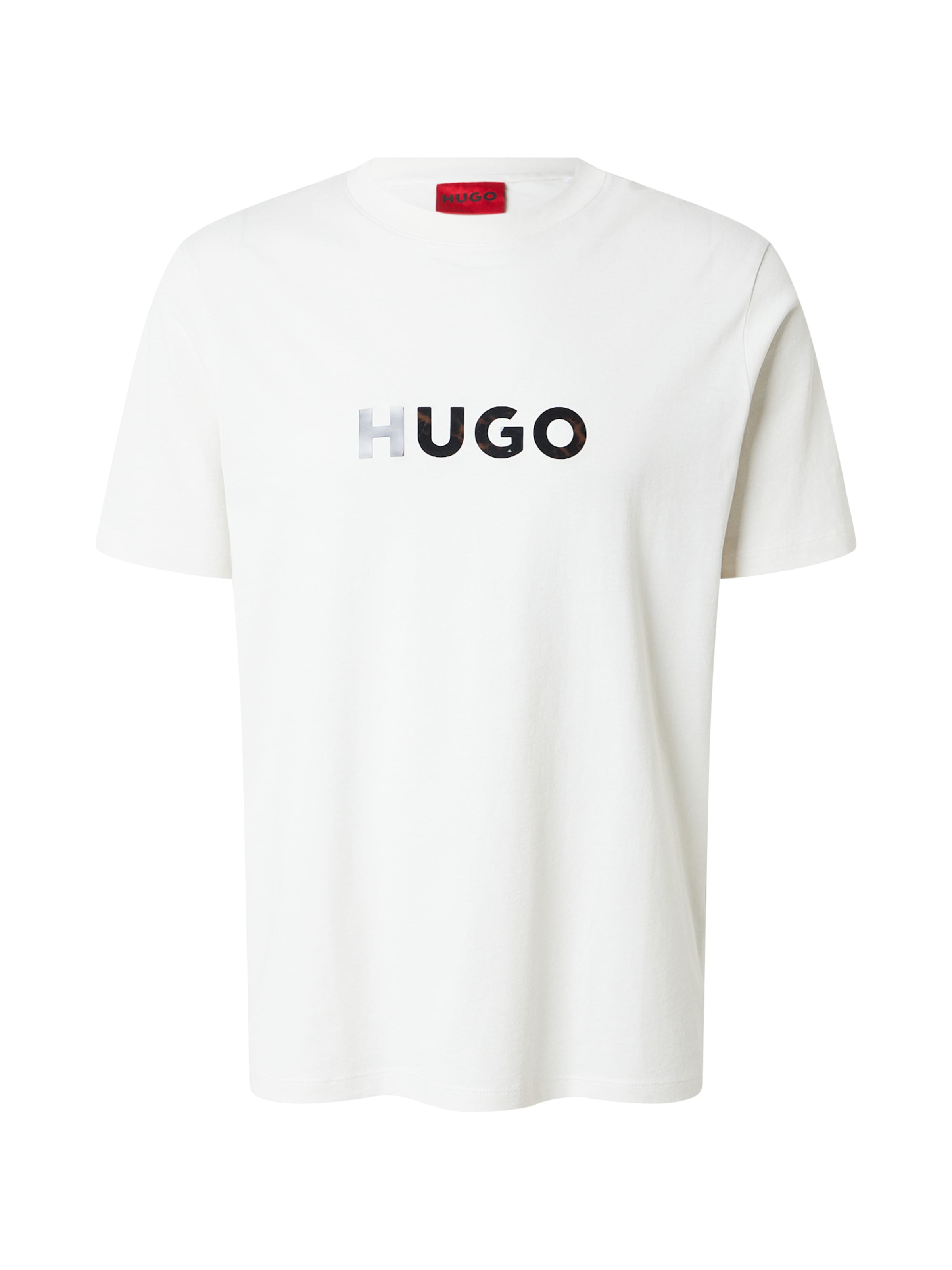 HUGO T-Shirt 'Dumeo' en écru / noir, Vue avec produit