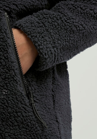 JACK WOLFSKIN Athletic Fleece Jacket in Blue