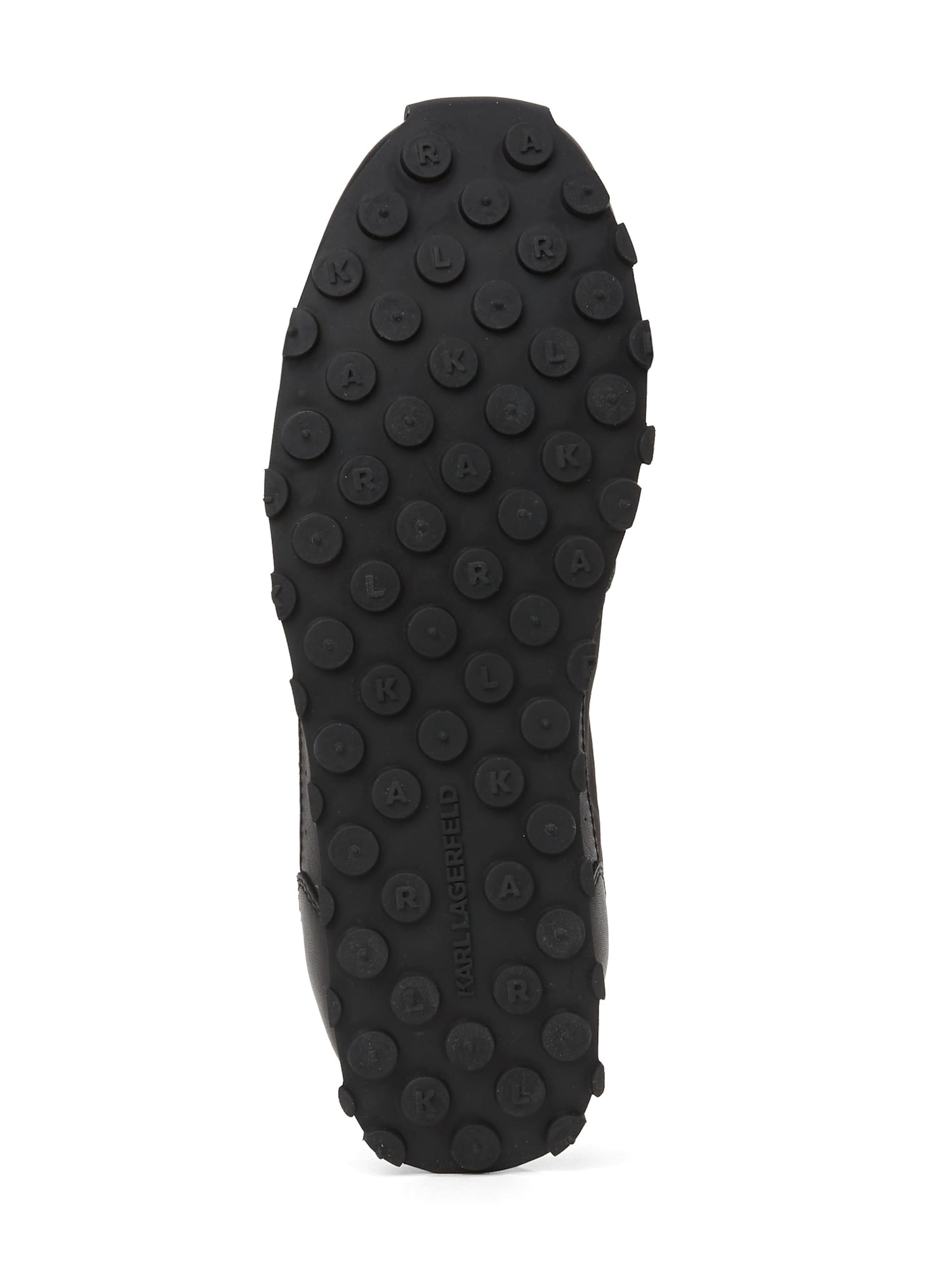 Karl Lagerfeld Σνίκερ χαμηλό 'Sonar' σε μαύρο