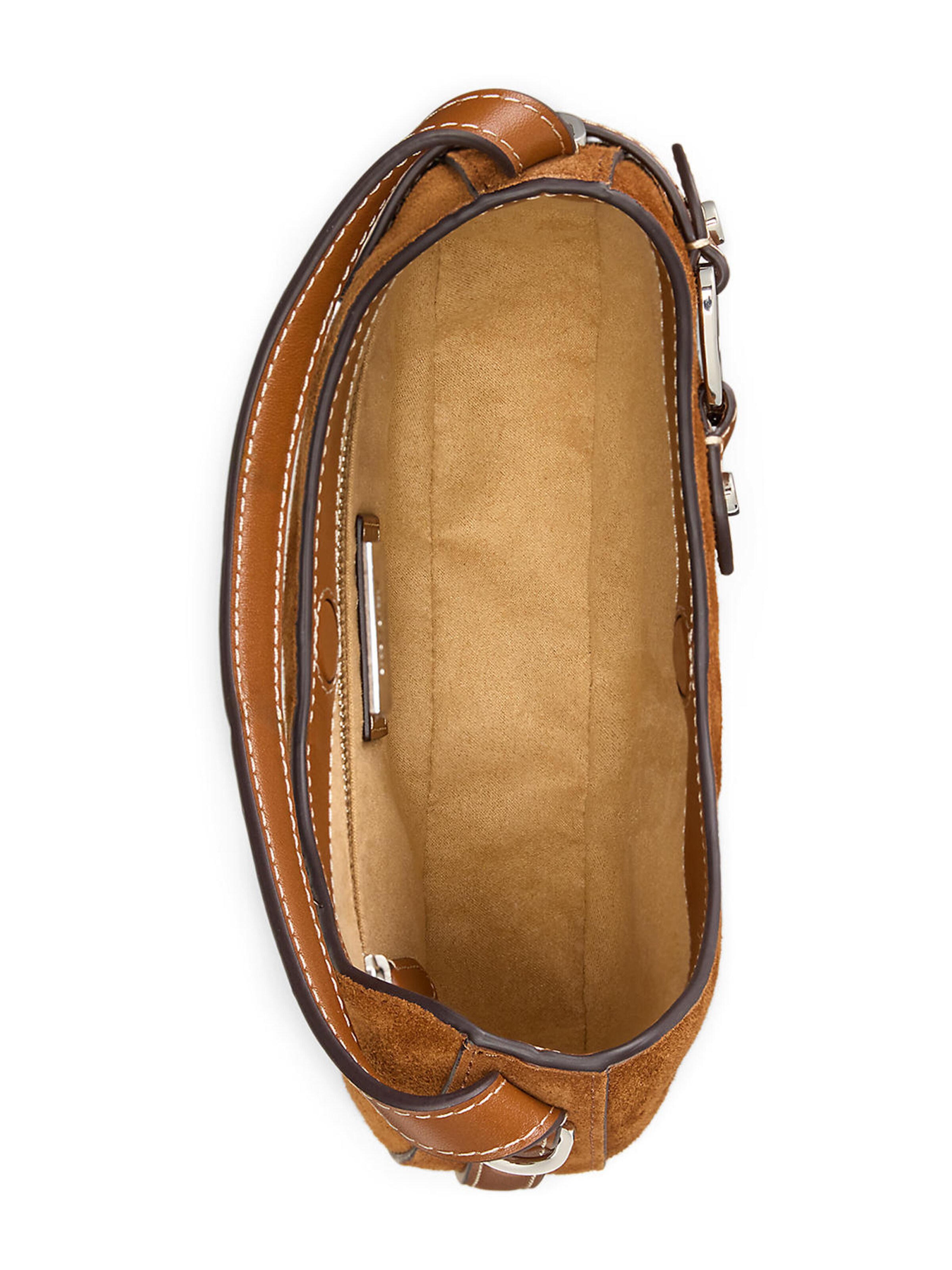 Lauren Ralph Lauren Τσάντα ώμου 'TASHA' σε καφέ