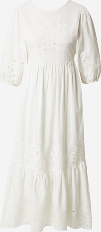Damson Madder Dress 'CLARISSE' in White: front