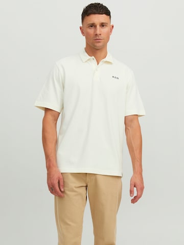 R.D.D. ROYAL DENIM DIVISION Shirt in Wit: voorkant