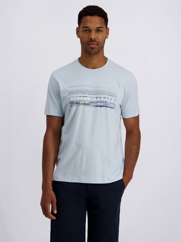 PIERRE CARDIN Shirt in Blauw: voorkant