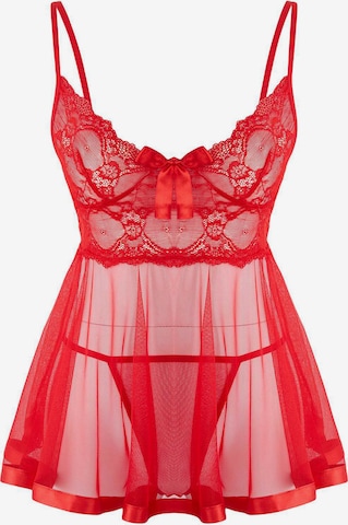 Trendyol Yömekko 'Babydoll' värissä punainen: etupuoli