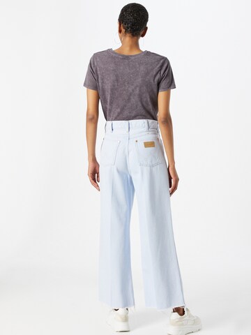 WRANGLER Wide Leg Jeans 'WORLD' in Blau