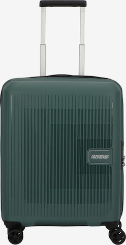 American Tourister Trolley 'AeroStep' in Grün: predná strana