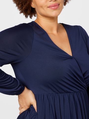 ABOUT YOU Curvy - Vestido 'Dana' em azul