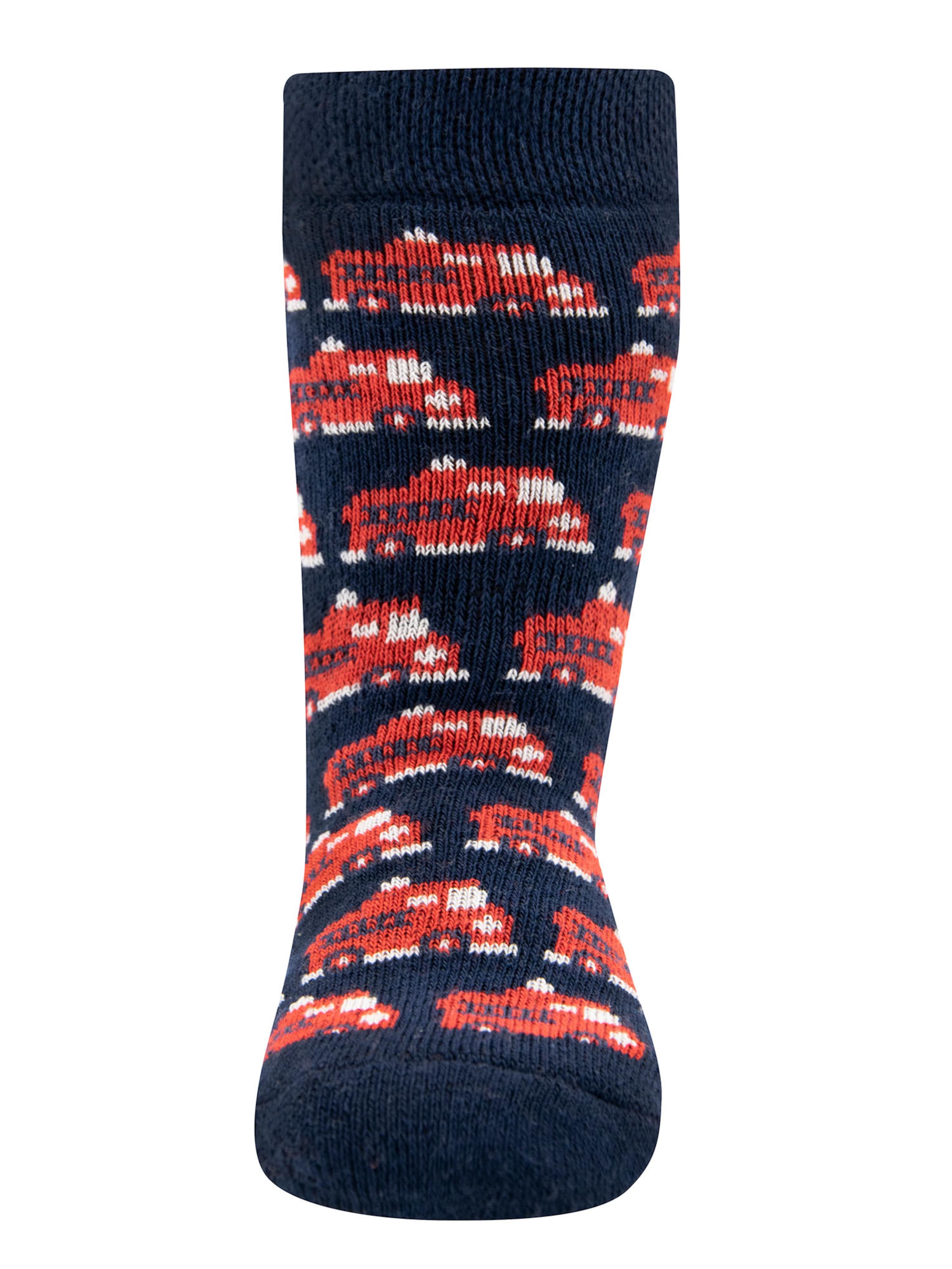 EWERS Ponožky 'Feuerwehr' – modrá