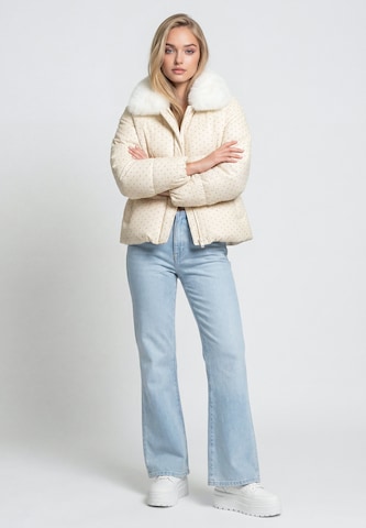 MYMO Winterjas in Beige