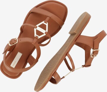 MEXX Sandals 'Jeva' in Brown