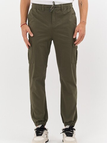 comeor Regular Cargo Pants 'Cargohose Herren' in Green