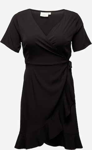 Robe 'LIVIA' ONLY Carmakoma en noir : devant