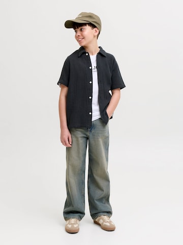 Jack & Jones Junior Regular fit Overhemd in Zwart