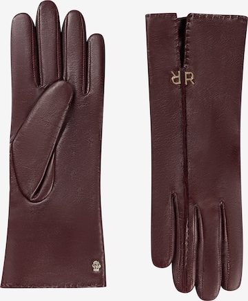 Gants 'FONTAINE' Roeckl en rouge : devant