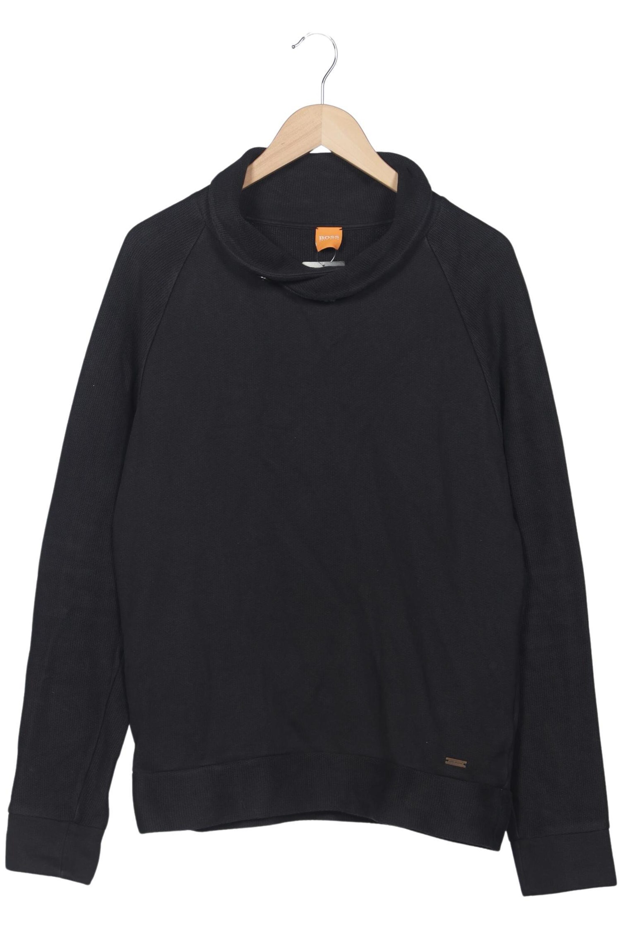 BOSS Orange Pullover M in Schwarz: Vorderseite