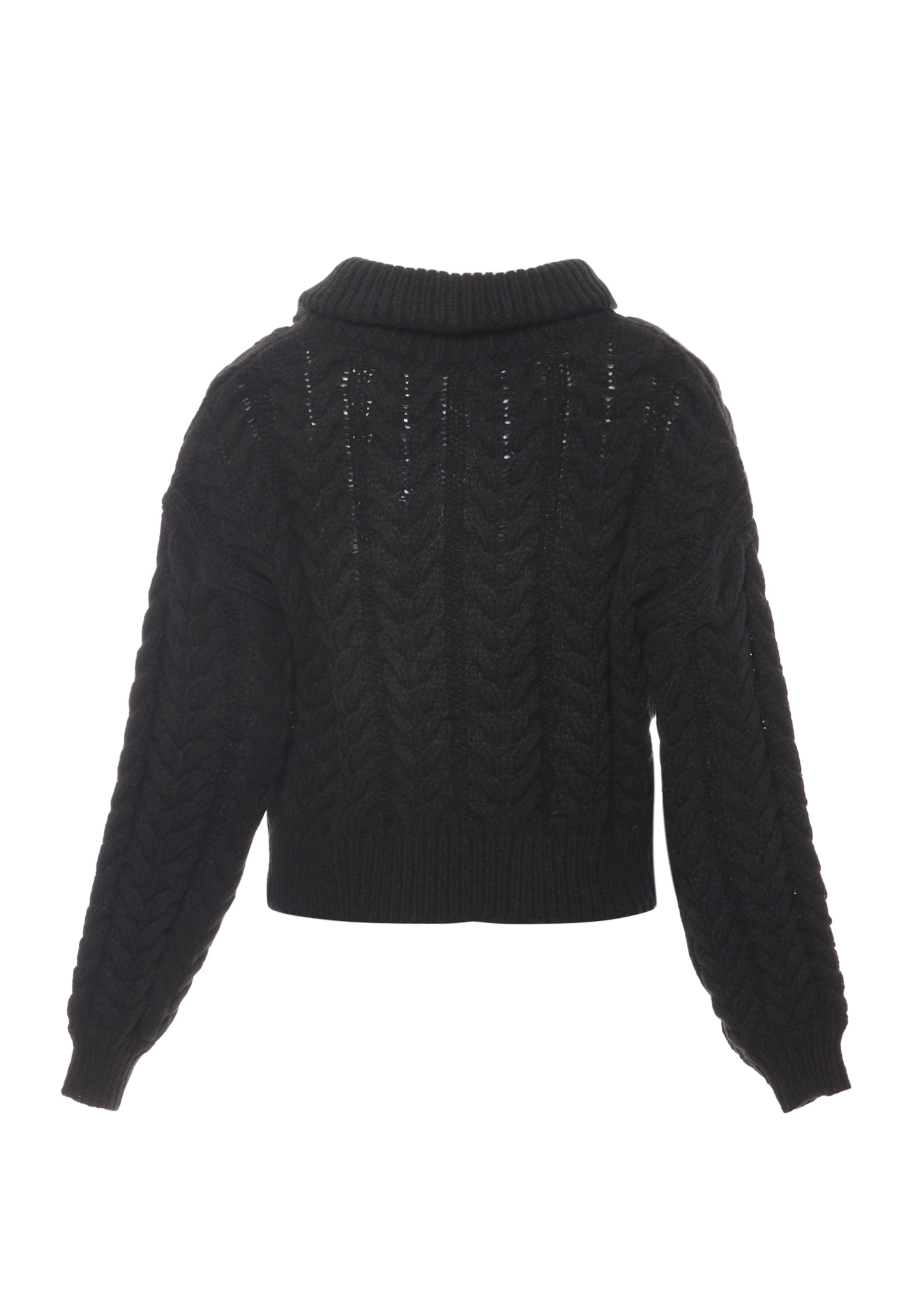 MYMO Neuletakki värissä musta