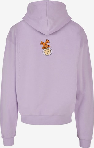 Merchcode Sweatshirt 'Peanuts - Charlie' in Purple