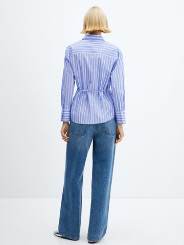 MANGO Blouse 'SEOUL' in Blue