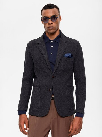 Regular fit Giacca da completo di Antioch in grigio: frontale