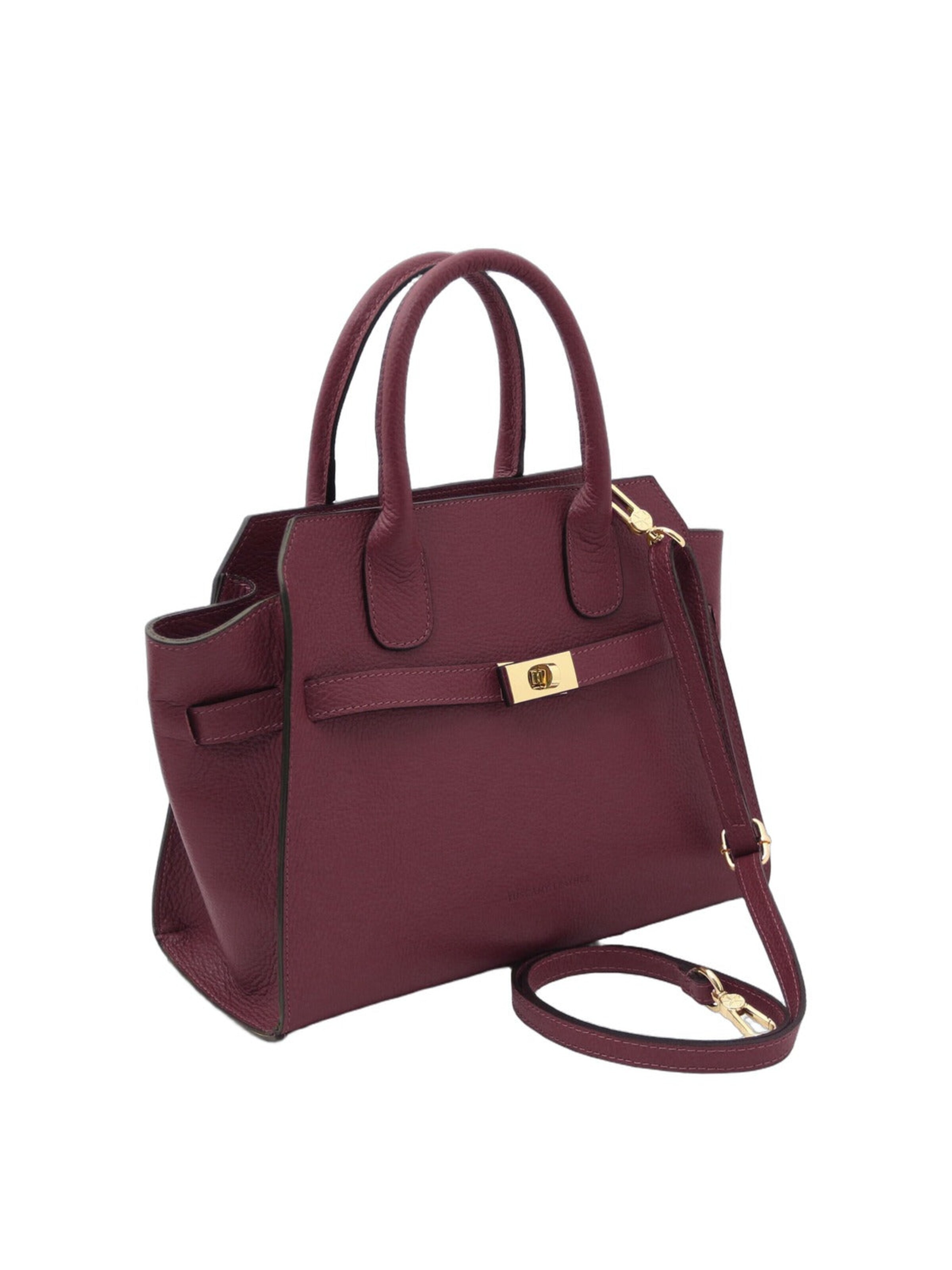 Tuscany Leather Poodlemiskott 'Origami', värv punane