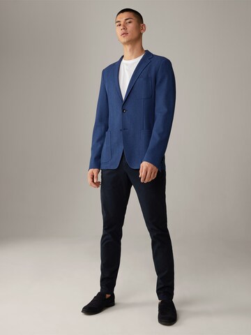 STRELLSON Slim fit Business-colbert ' Advyn ' in Blauw