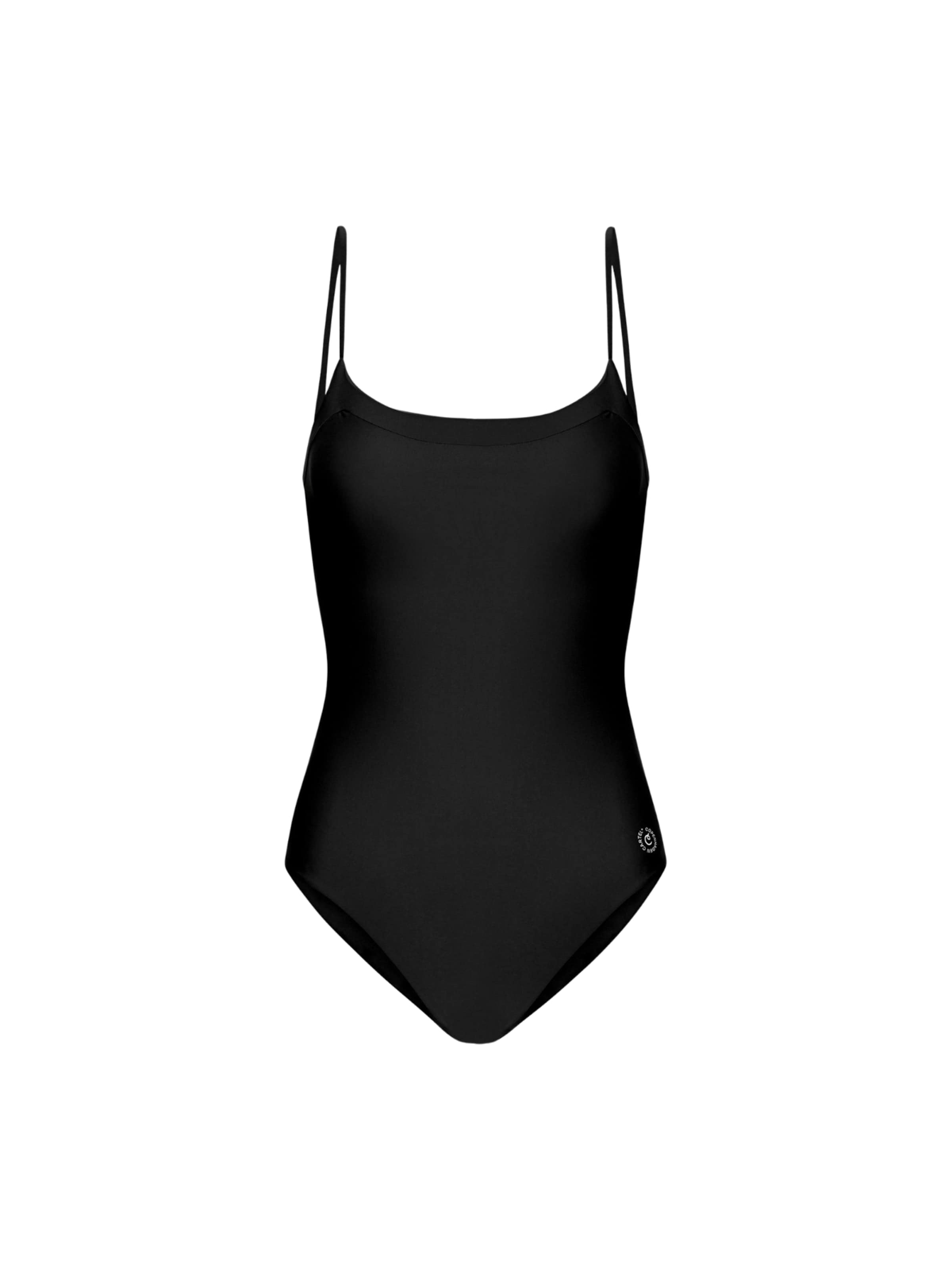 Maillot de bain ' Penida ' Copenhagen Cartel en noir : devant