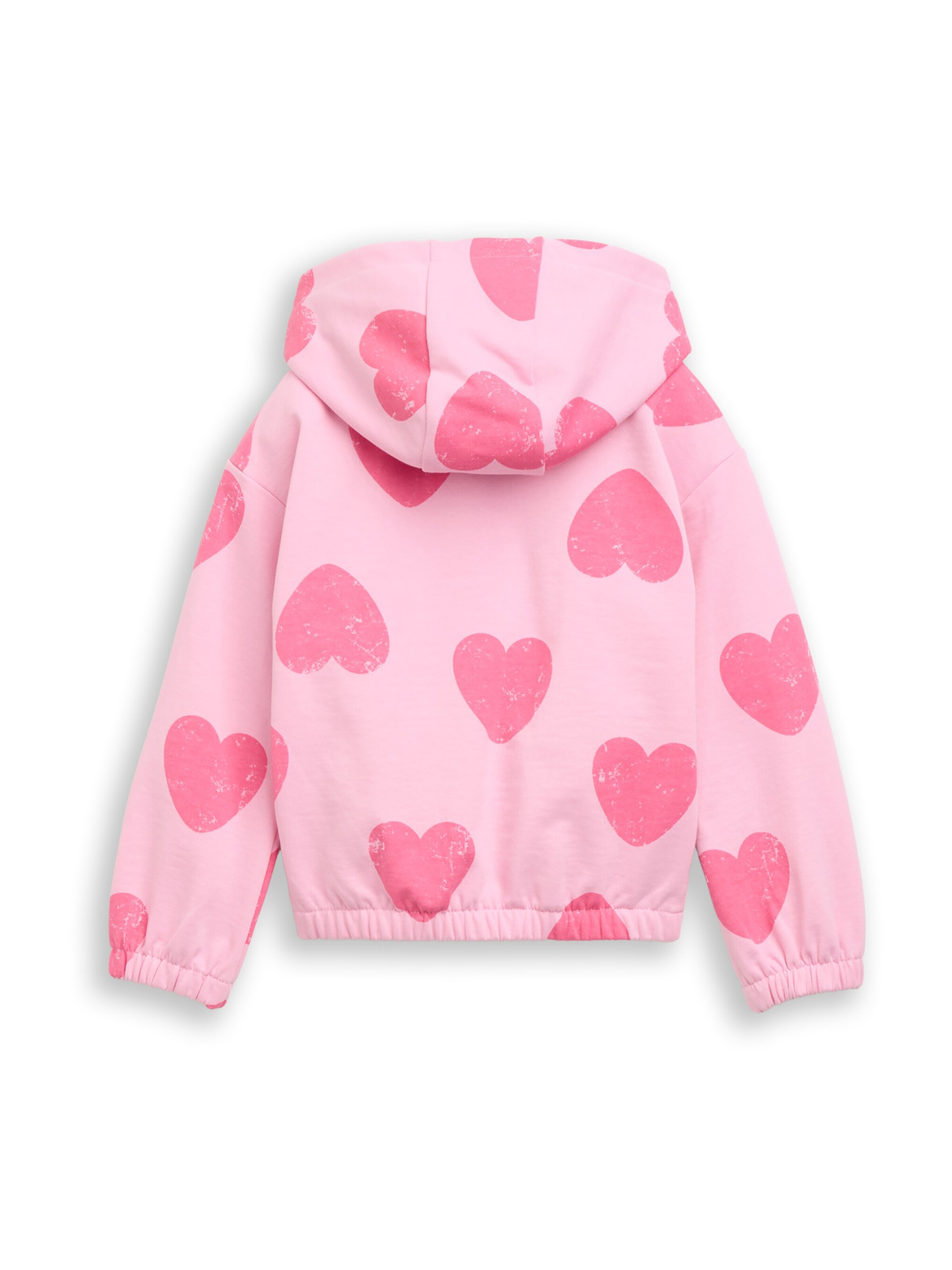 TOM TAILOR Sweatvest in Roze