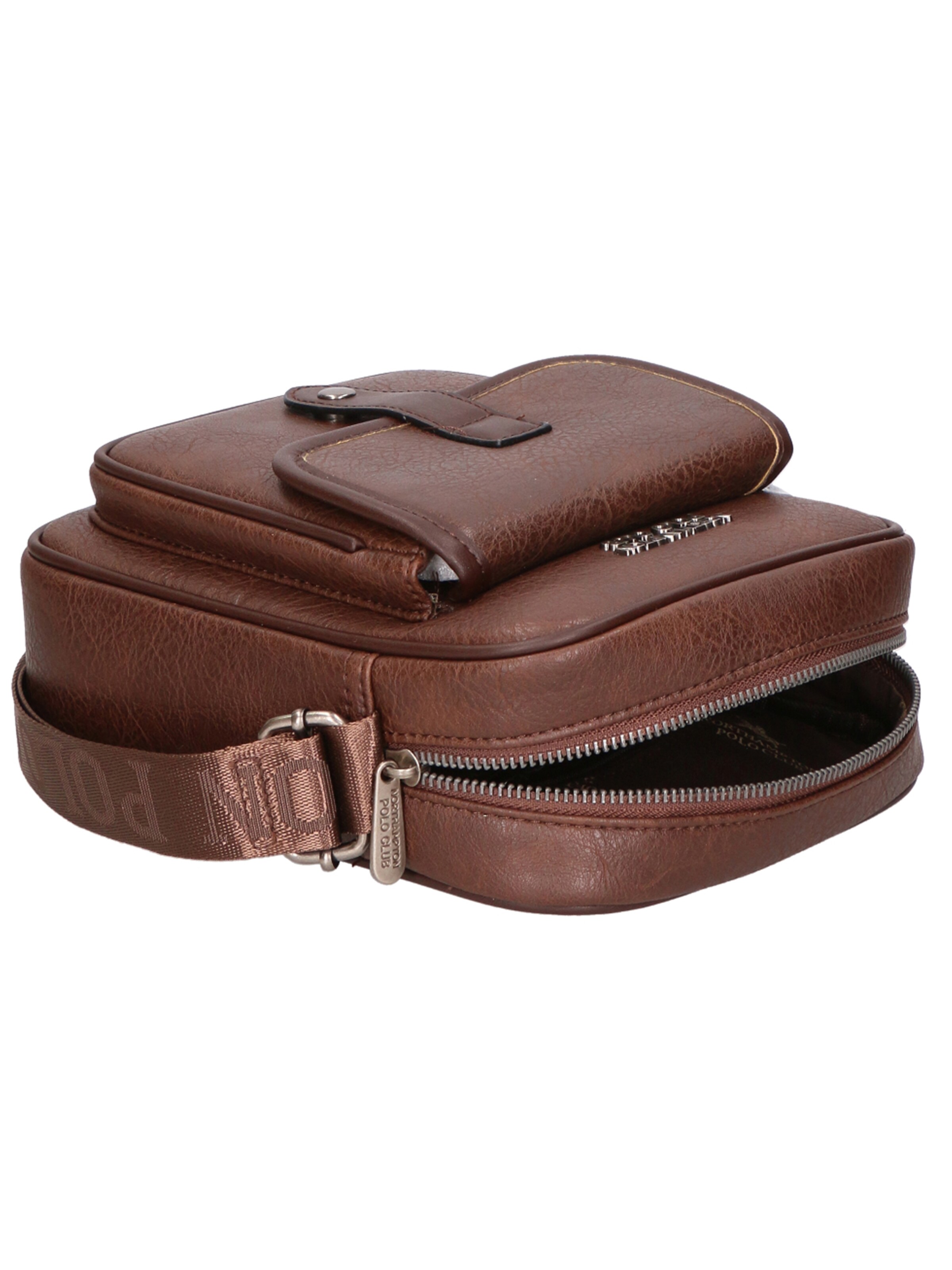 Borsa a tracolla di Northampton Polo Club in marrone