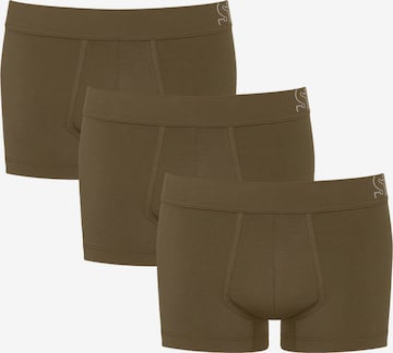 SLOGGI - Calzoncillo boxer en marrón: frente