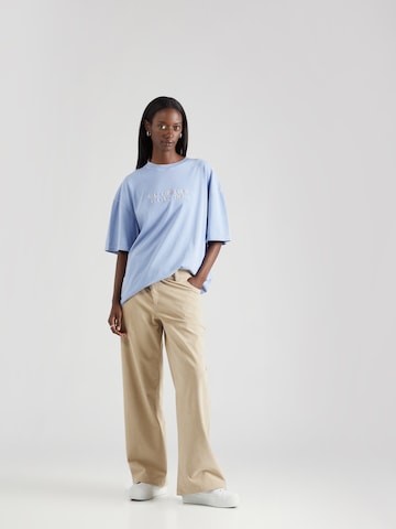 florence by mills exclusive for ABOUT YOU Oversized shirt 'Contentment' in Blue