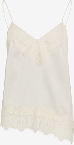 VILA Top 'VILEA' in Wit: voorkant