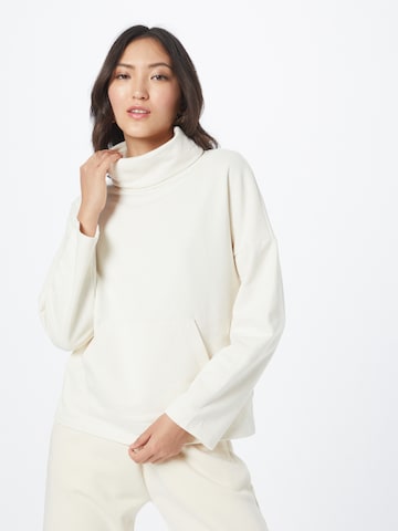 NU-IN Sweatshirt in Wit: voorkant