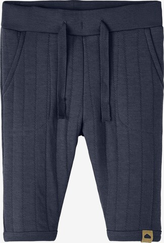 NAME IT Normální Kalhoty 'Lusso' – modrá: přední strana